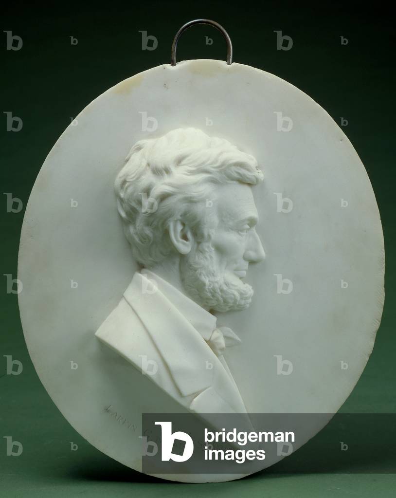 Abraham Lincoln, c.1868 (marble)