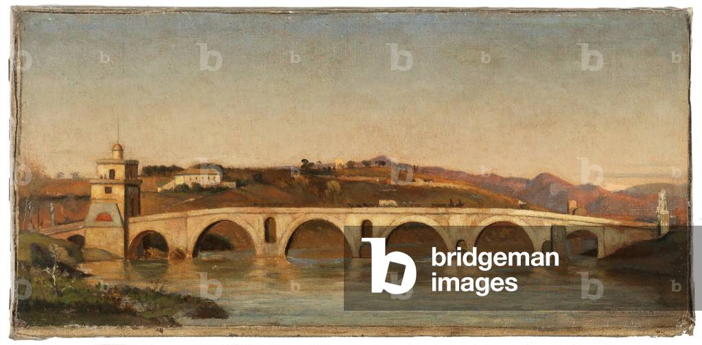 A Bridge, undated (oil on canvas)