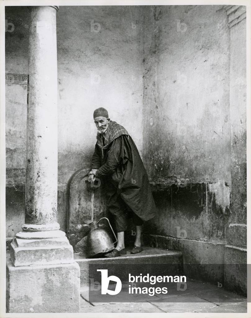 In the Kasbah, Water Carrier, 1939 (gelatin silver print)