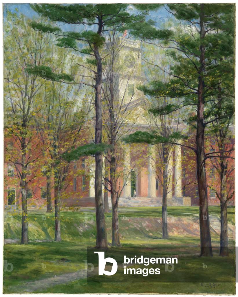 Johnson Chapel, 1928 (oil on canvas)