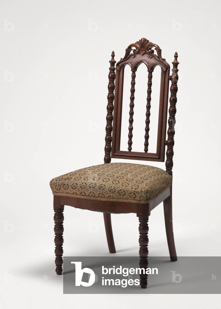 Side Chair, 19th century (walnut)