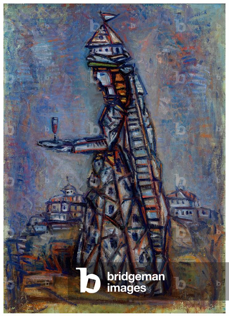 The Jewish Bride, 1929 (oil on canvas)