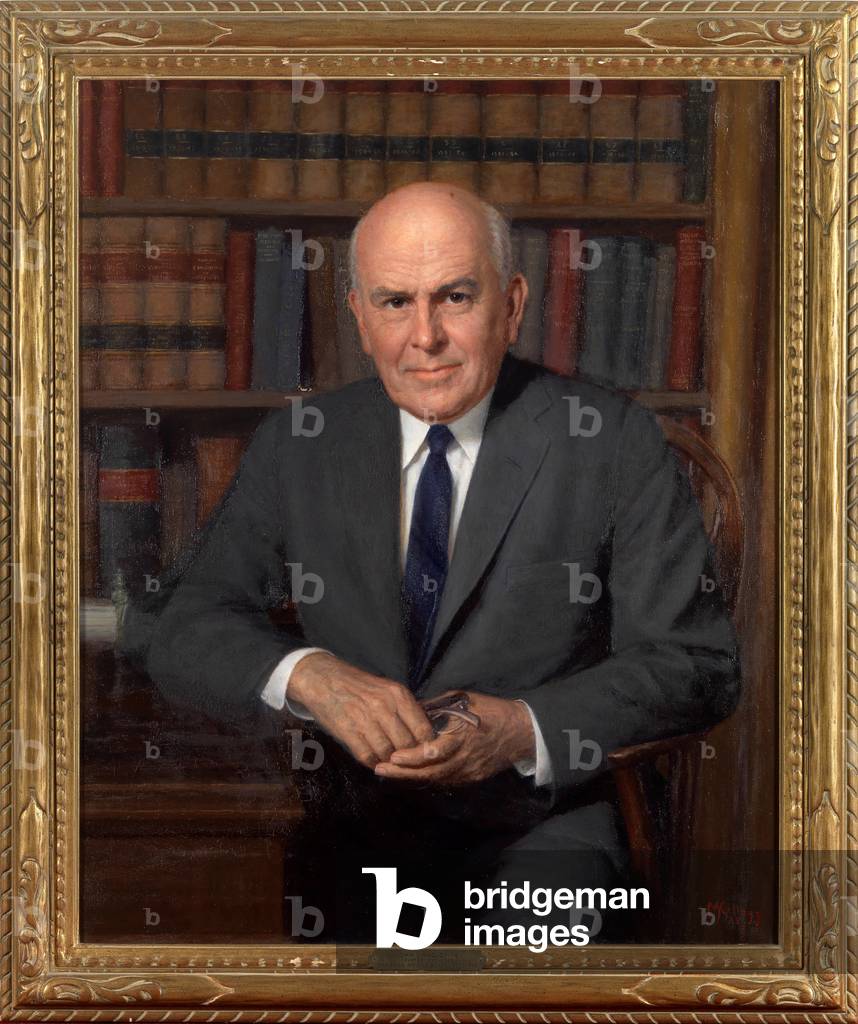 John J. McCloy, Class of 1916, 1968 (oil on canvas)