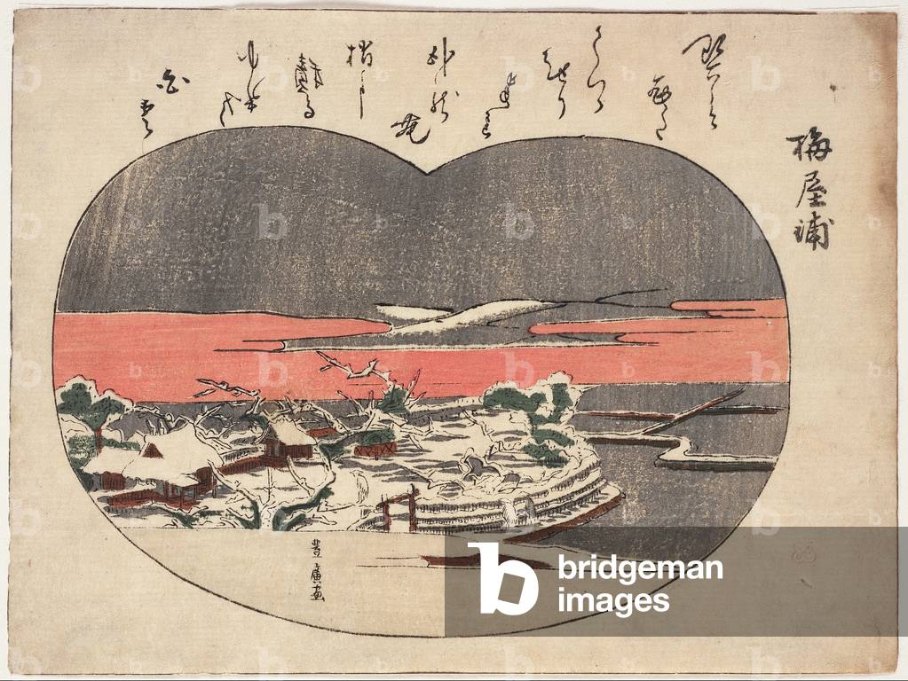 Winter Landscape, 18th-19th century (woodblock print)