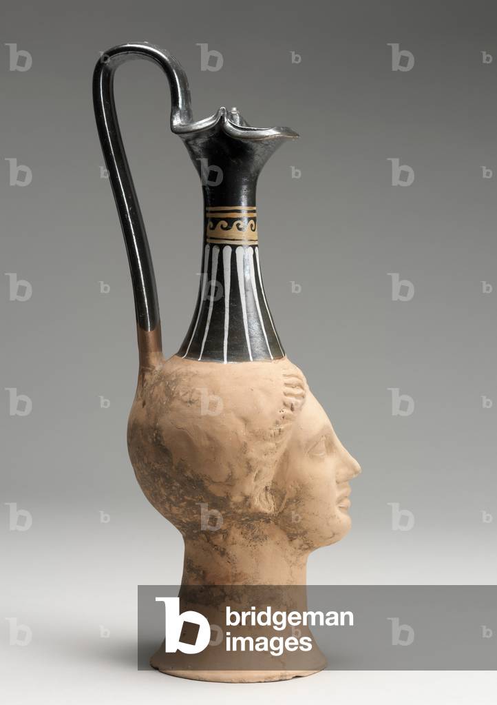 Trefoil Oinochoe, 300 B.C. (ceramic) (see also 713079)