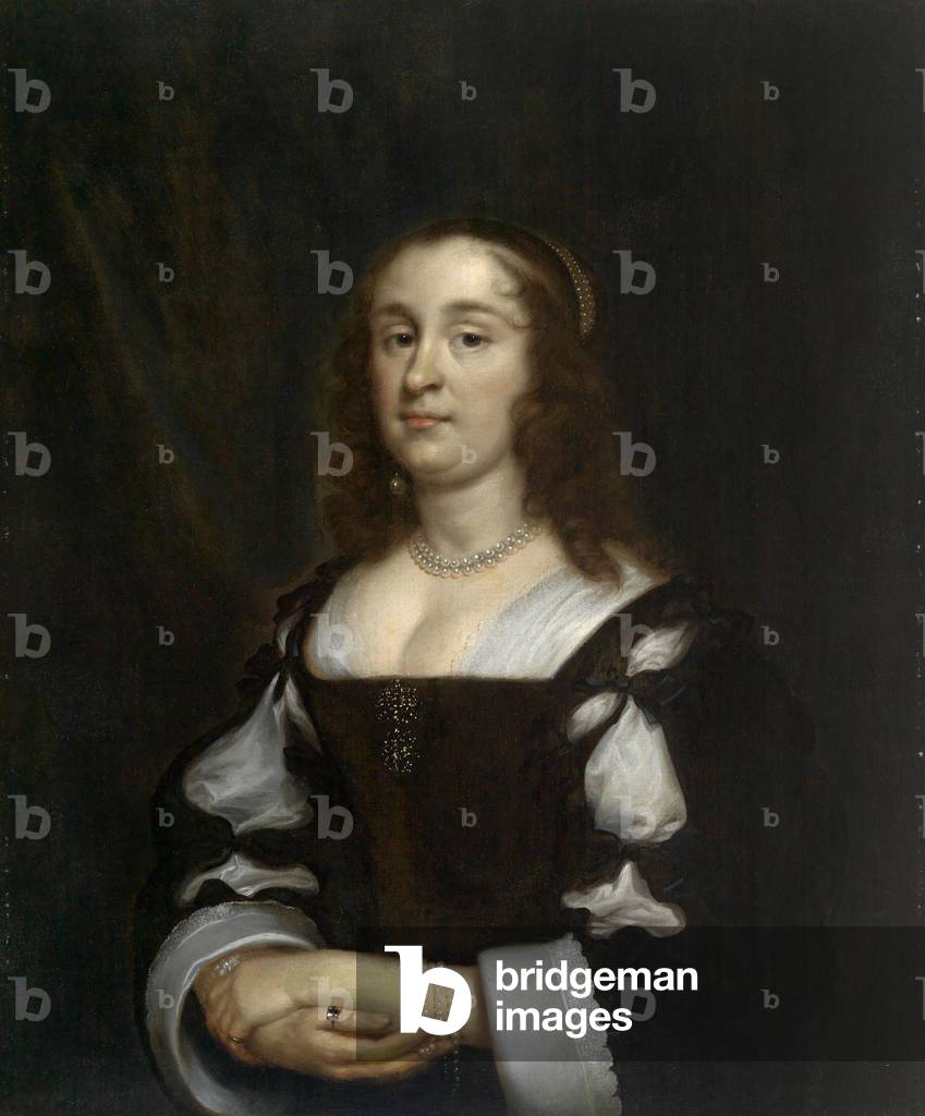 Portrait of a Woman, 17th century (oil on canvas)