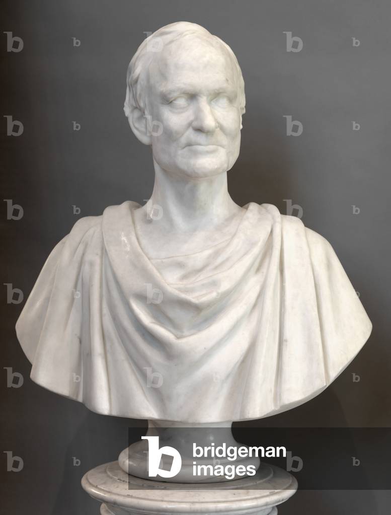 President Edward Hitchcock, 1869 (marble)