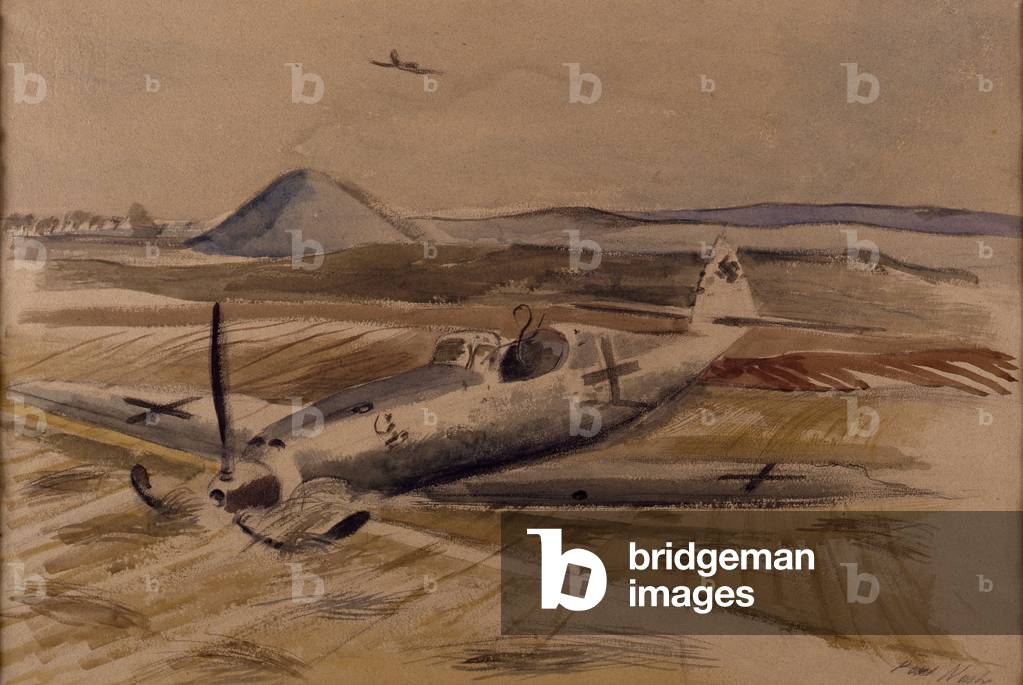 Encounter in the Afternoon, c.1940 (w/c on paper)