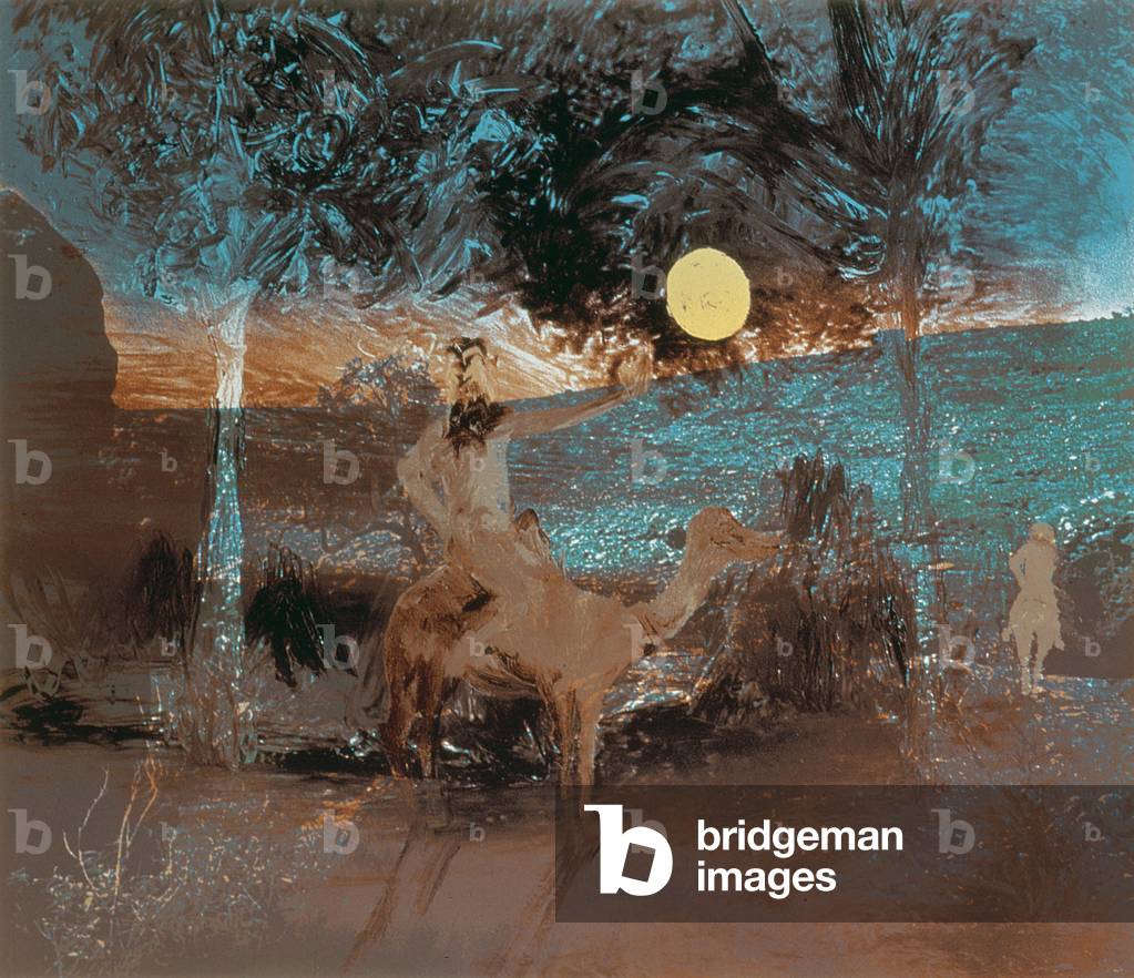 Burke and Wills Expedition V, 1975 (screenprint)