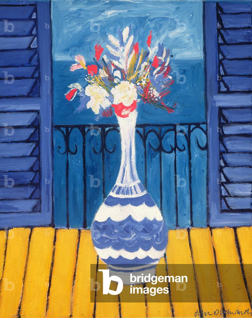 Chardins Flowers, 1990 (oil on canvas)