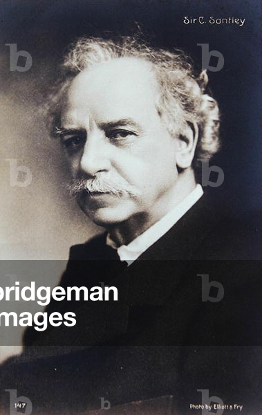 Sir Charles Santley, c.1920 (b/w photo)