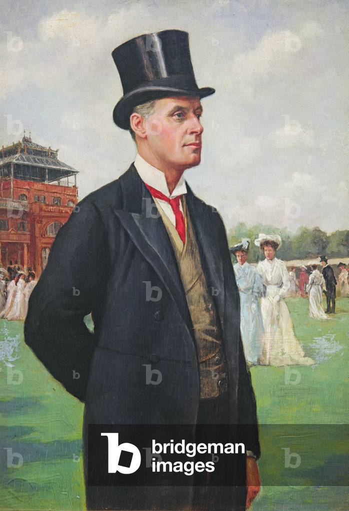 ritratto sir francesco eden lacey (1859-1946), c. 1900 (olio su tela)