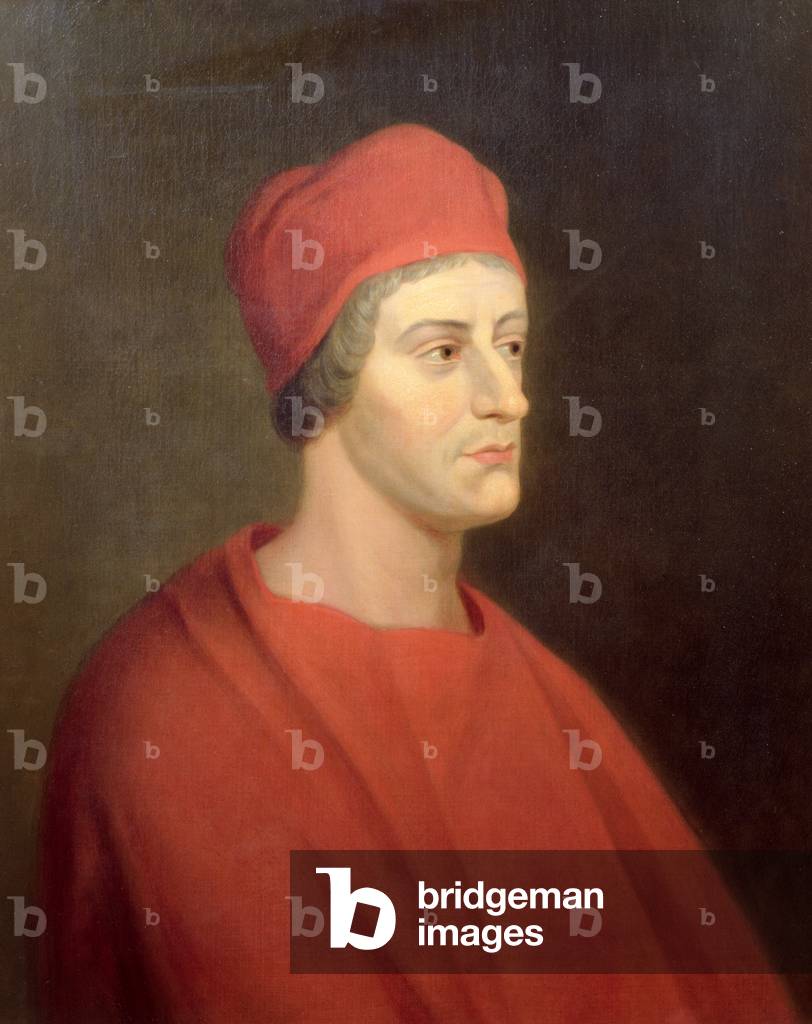 Portrait of the actor Henry Harris as Wolsey from William Shakespeare's Henry VIII, 1662 (oil on canvas)