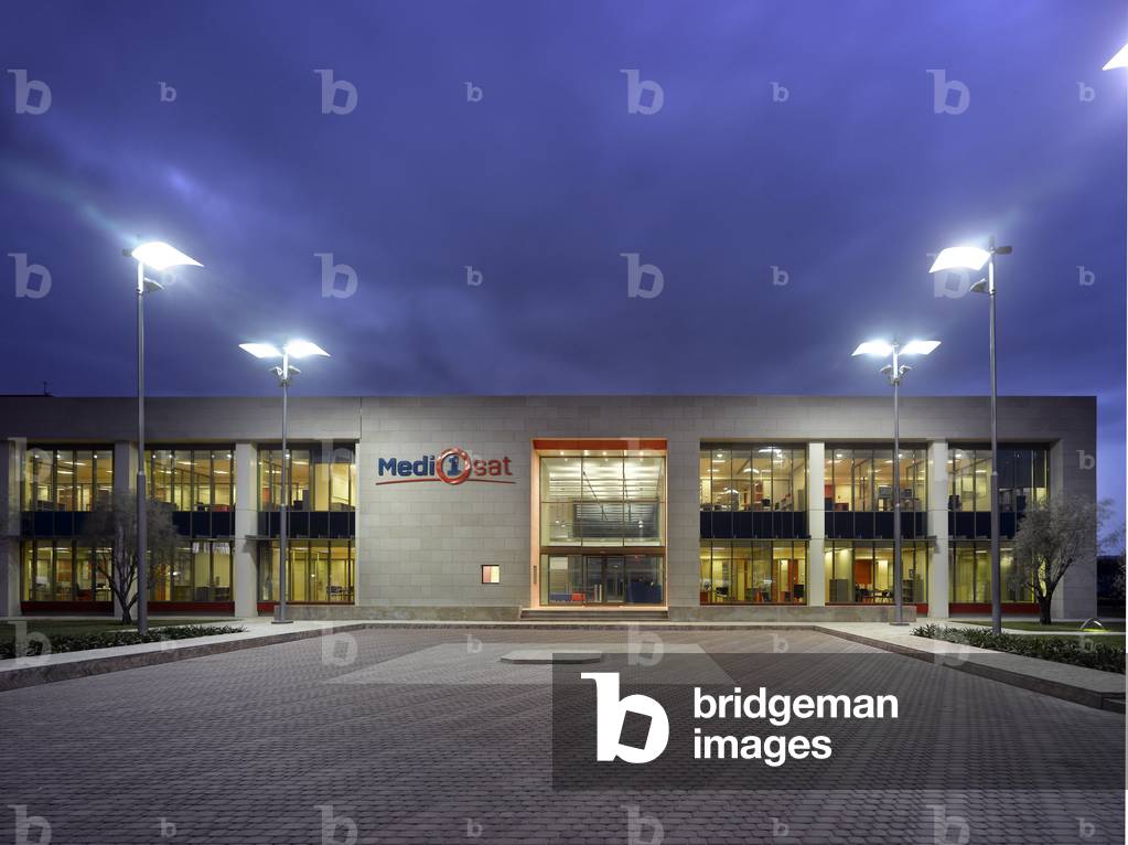 Television channel, Media 1 sat in Tangier, Morocco. Premises created by GERP architects in 2007. Photography 15/02/07.