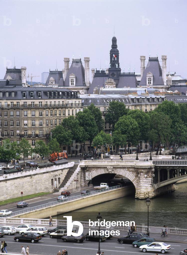 La Seine from the Commercial Court in Paris.