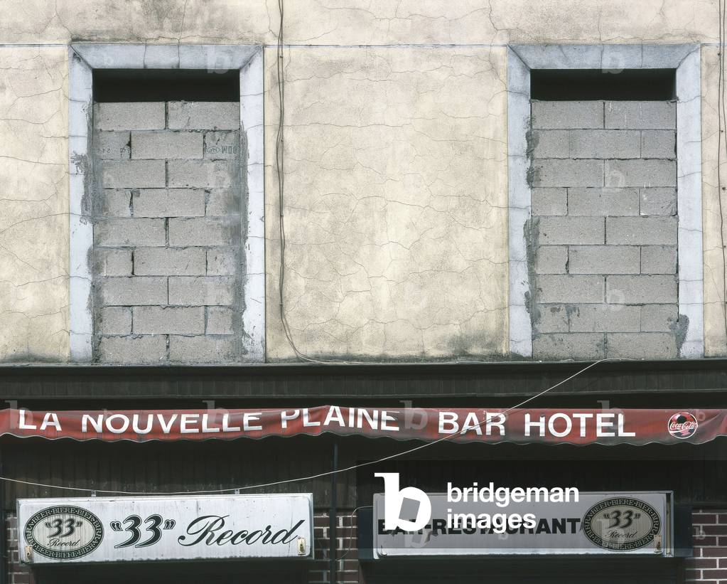 Trade sign. Published in “” Petites agonies urbaines”” published in 2006 by the editions Le bec en l'air.