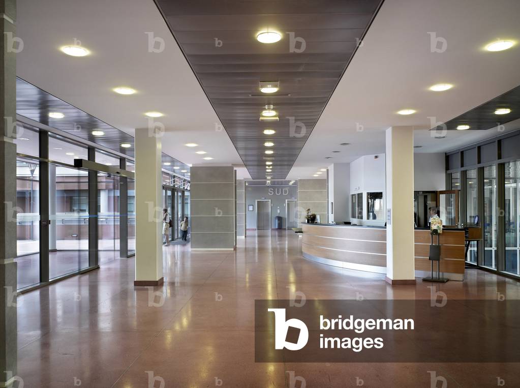 The Hospital Centre of Rodez (Aveyron). Realisation Valode and Pistre Architects, in 2007. Photography 27/07/08.