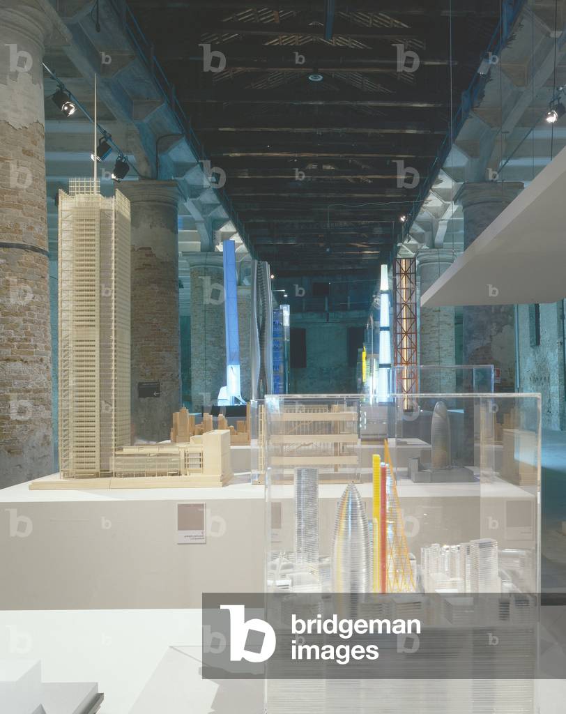 The Tower Hall at the Venice Architecture Biennale (Italy) in 2002.