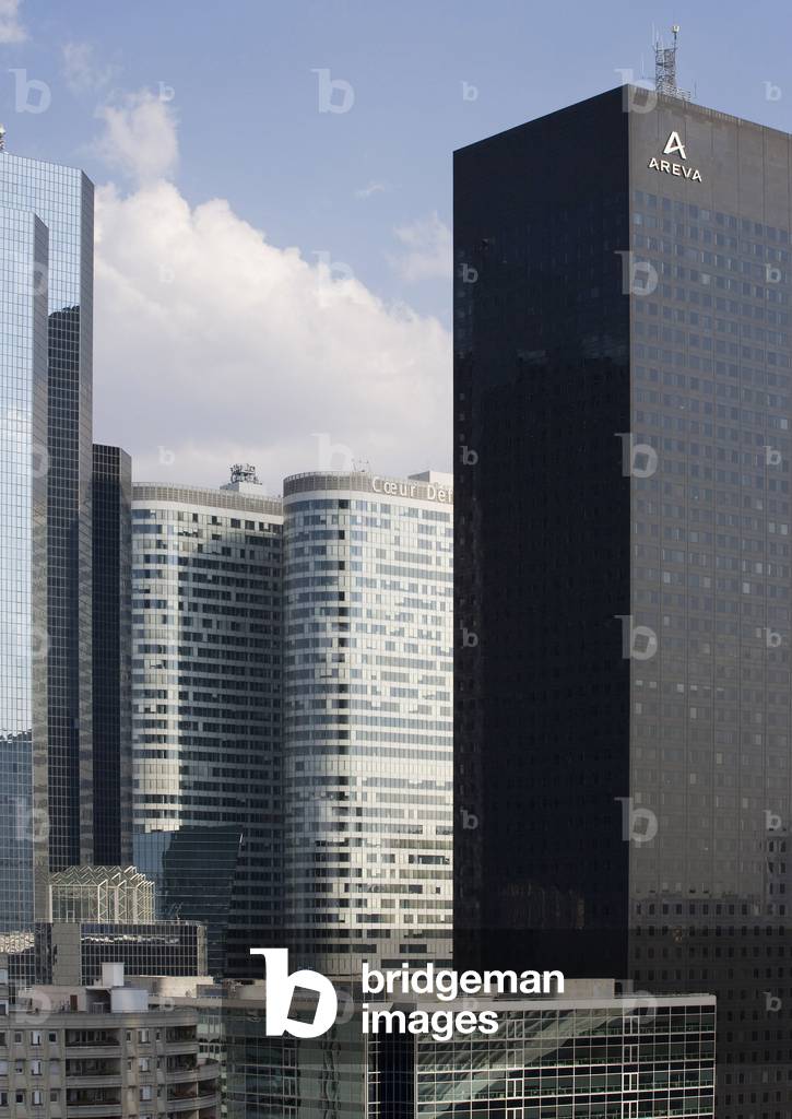 The Areva tower has the Defense (Hauts de Seine).