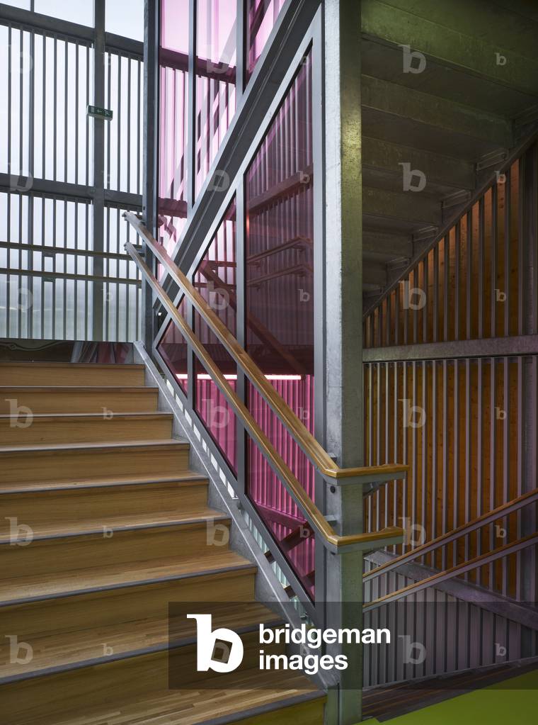 Kindergarten, Rue de Saussure, Paris 17th arrondissement. Architect Helene Fricout Cassignol, 2008.