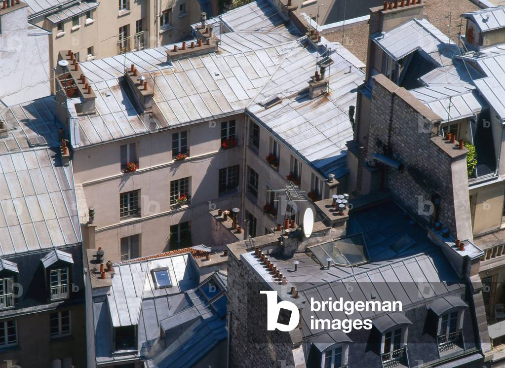Parisian roofs, Paris 4.