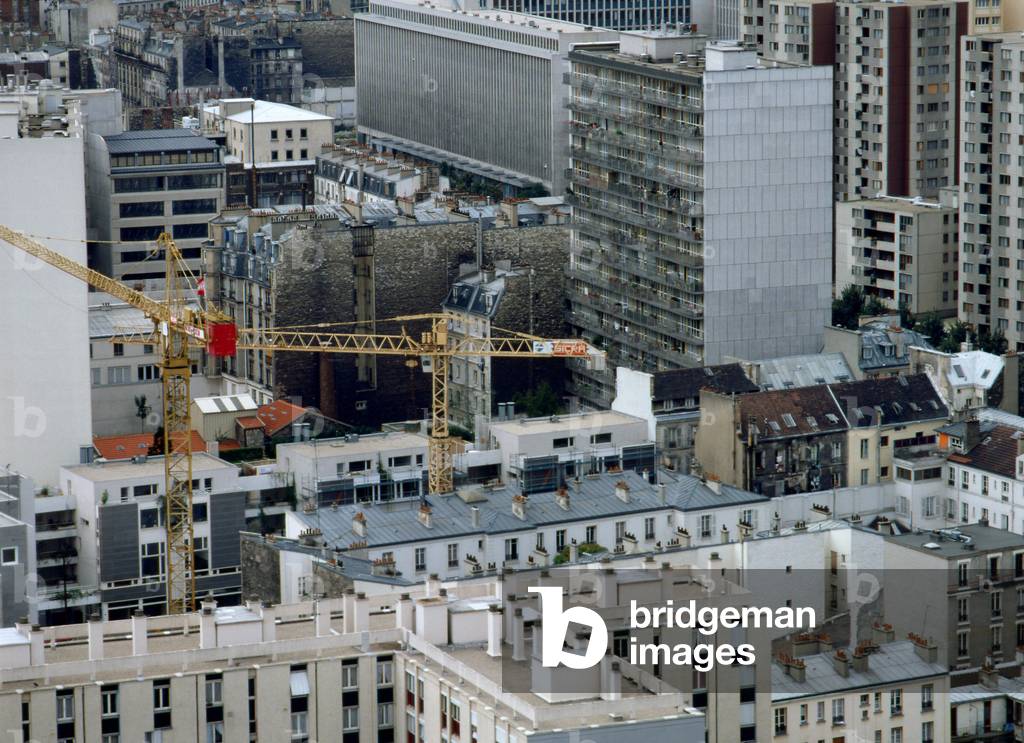 Parisian roofs, Paris 19.