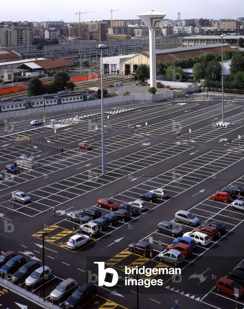 Parking of the Lingotto in Turin (Italy).