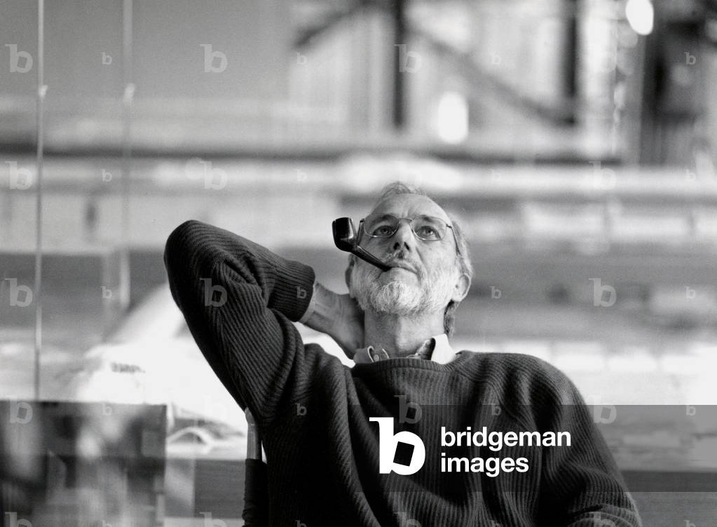 Portrait of the architect Renzo Piano, 2001.