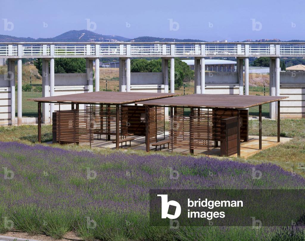 La Necropole de Frejus (Var, France). Architect Bernard Desmoulin, 1997.