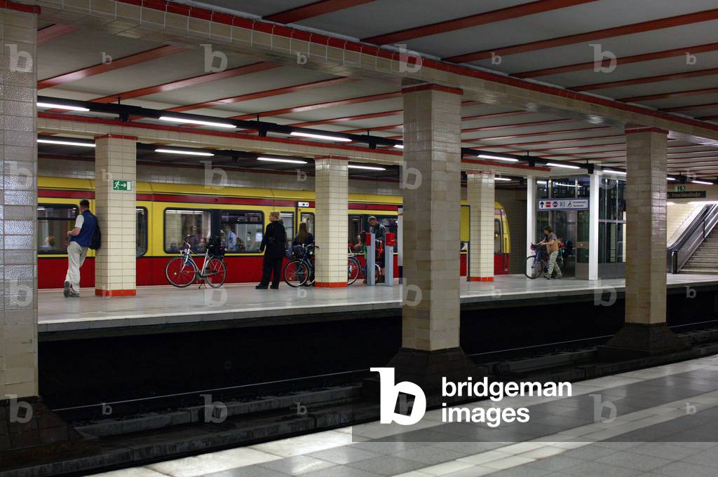 Metropolitan station in Berlin (Germany).