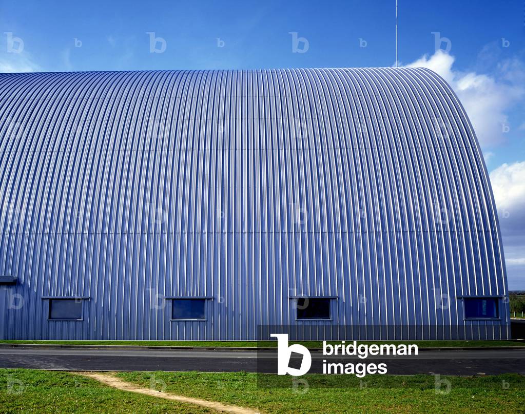Palamy factory in May sur Evre (Maine et Loire). Architect Catherine Proux, 1997. Photography 1997.