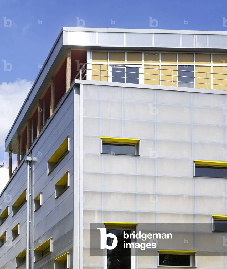 Kindergarten, Rue de Saussure, Paris 17th arrondissement. Architect Helene Fricout Cassignol, 2008.