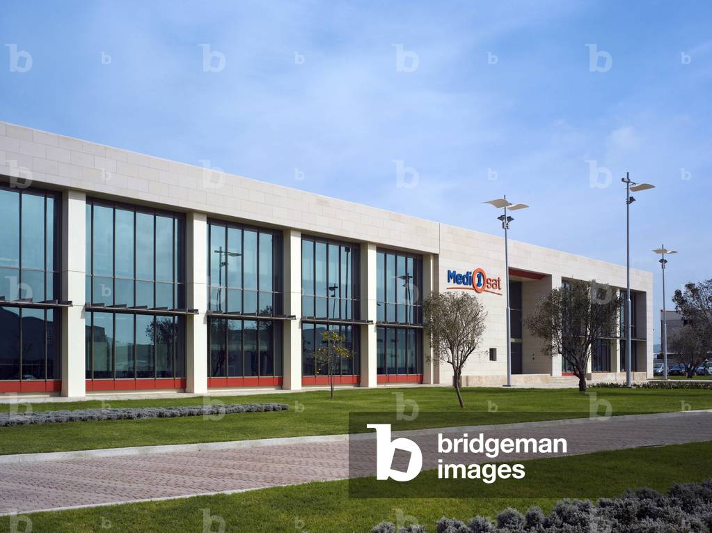 Television channel, Media 1 sat in Tangier, Morocco. Premises created by GERP architects in 2007. Photography 15/02/07.