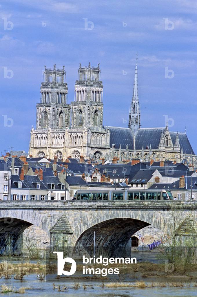 La Cathedrale Sainte Croix in Orleans (Loiret).