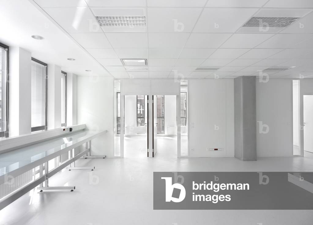 La Pepiniere Paris Sante Cochin at Cochin Hospital, 24 rue du Faubourg Saint Jacques, Paris 75014. Realisation 2007, architect Dubus Richez architecture. Photography 28/09/07.