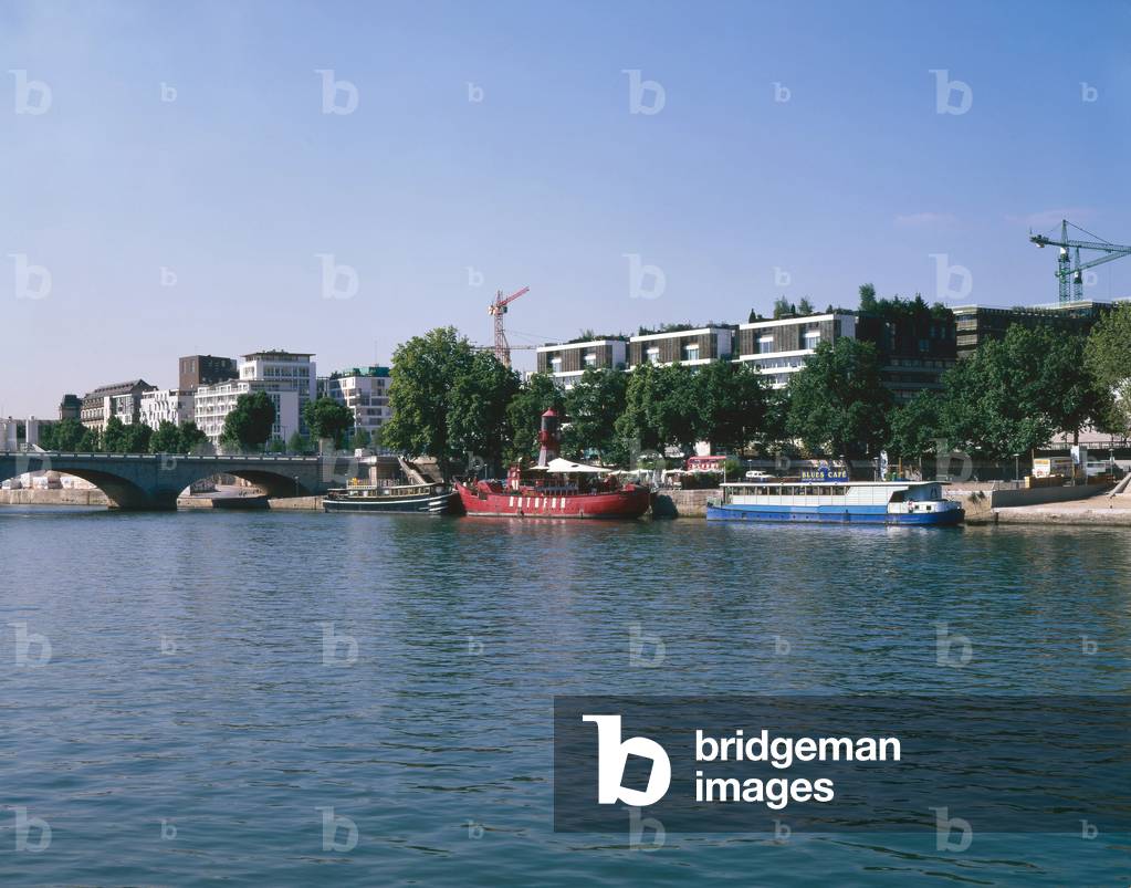La Seine in Paris 75013.