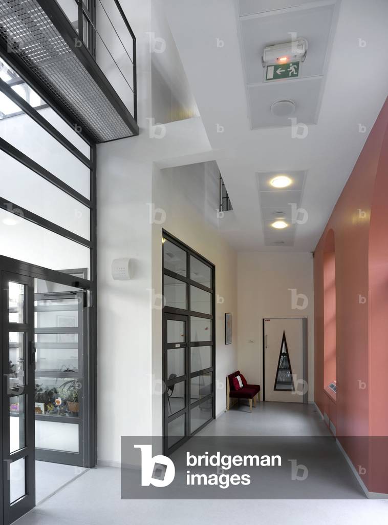 Creche, Rue Philippe de Girard, Paris 10th arrondissement. Architects Herve Chanson and A. Wagner, 2006.