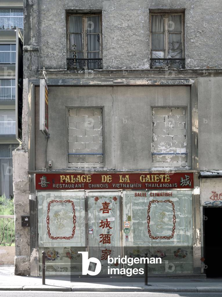 Paris 11th arrondissement. Published in “” Petites agonies urbaines”” published in 2006 by the editions Le bec en l'air.