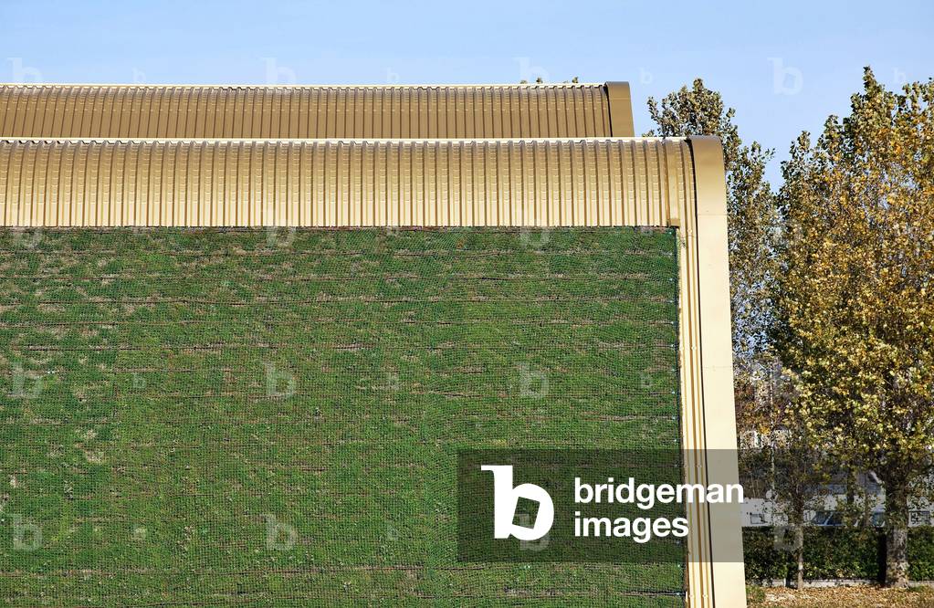 The sports complex of Deauville, Calvados, Lower Normandy (Lower Normandy). Architecture B+C Architects (Giovanni Bellaviti and Dino Constantin Coursaris), 2009. Photography 01/09/09