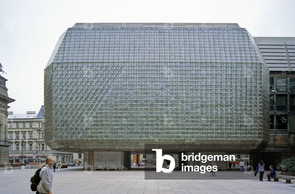 The National Theatre (Nova scena) Prague Auditorium, Czech Republic. Construction 1983. Photography 10/09/07.