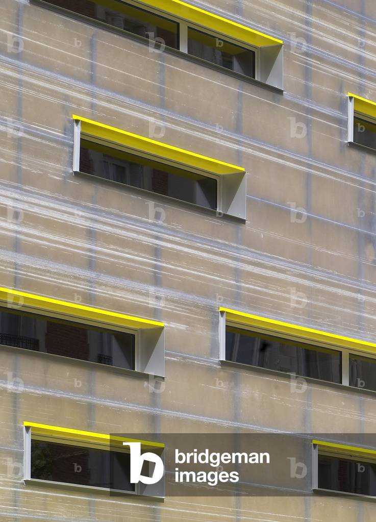 Kindergarten, Rue de Saussure, Paris 17th arrondissement. Architect Helene Fricout Cassignol, 2008.