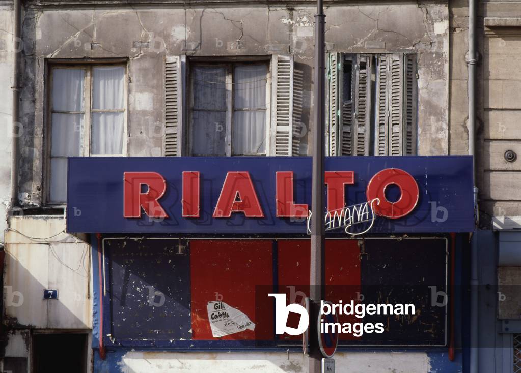 Le Rialto, rue de Flandre in Paris 19th.