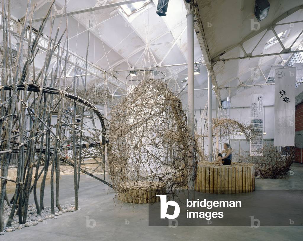 The architecture exhibition Team Zoo, Unique Lieu, in Nantes (Loire Atlantique), 2001.