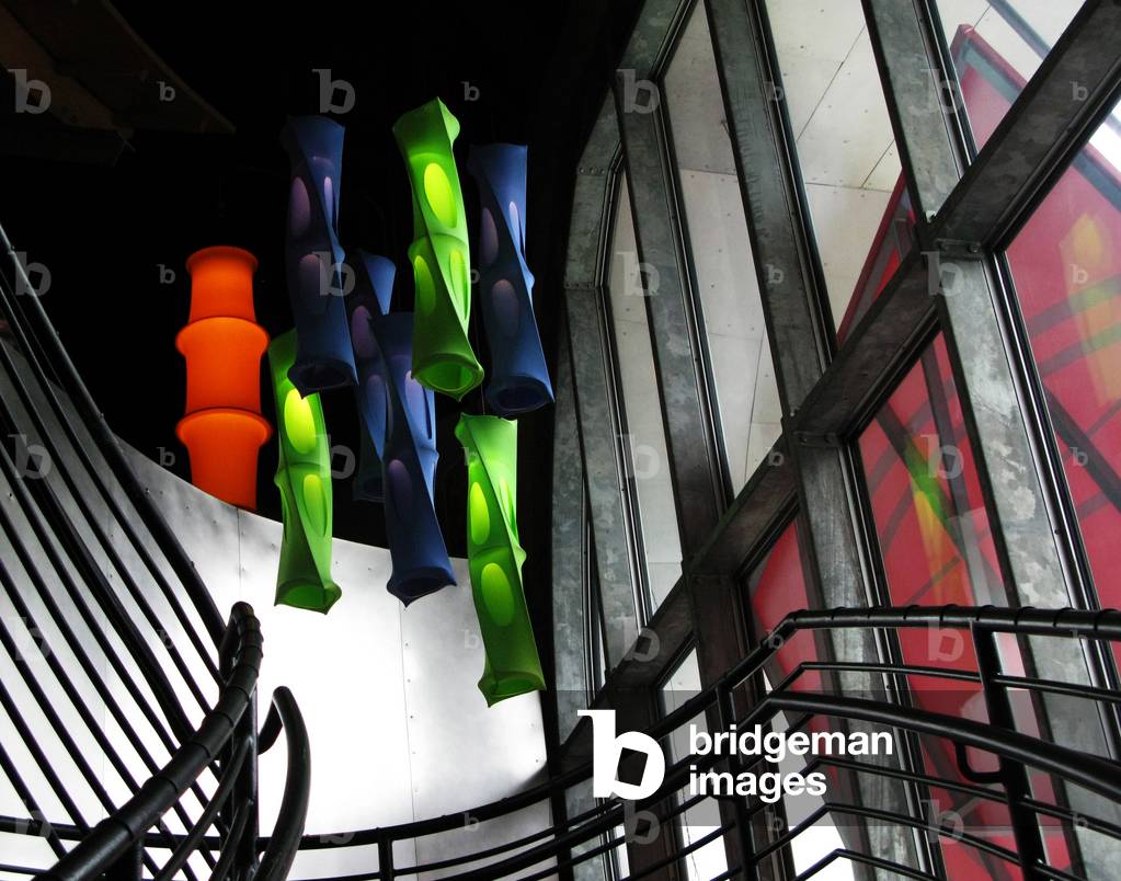 Interior of EMP/SFM Museum, Seattle USA