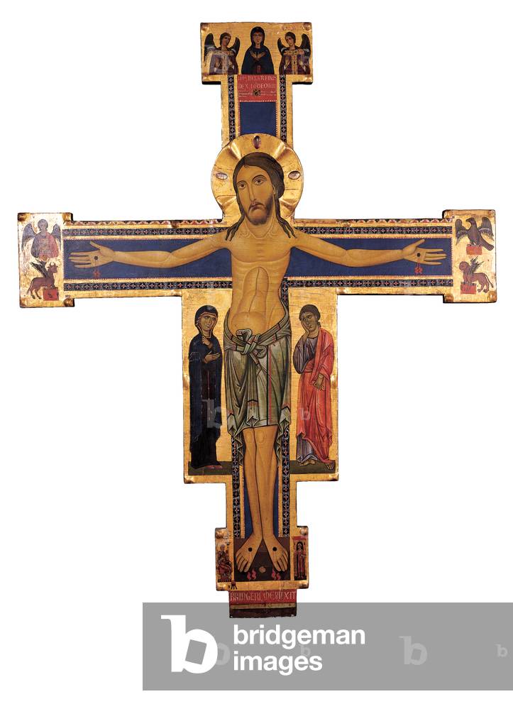Painted Cross, 1210-20 (panel)