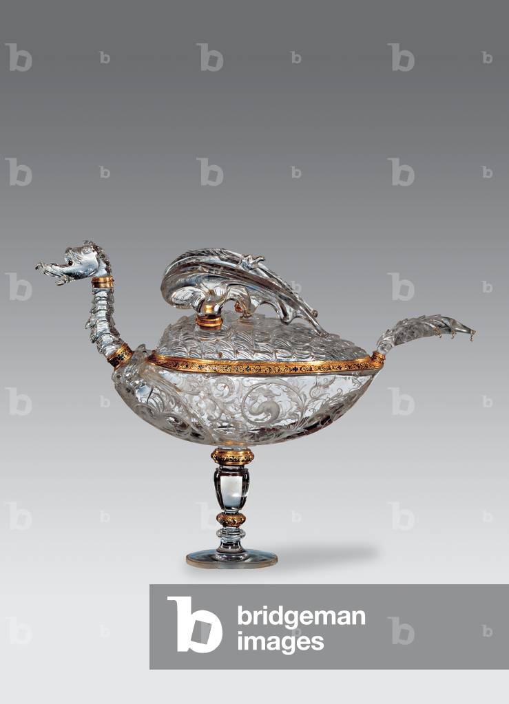 Bird-shaped Vase, 1589 (crystal)