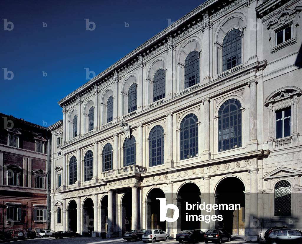 Facade of the Palazzo Barberini, Rome, 1629 - 1644 (travertine stone)