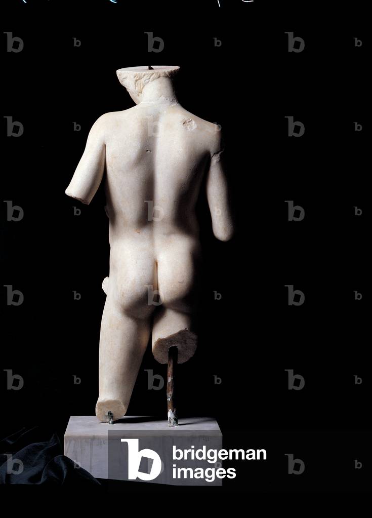 Statue of Pan, (marble)