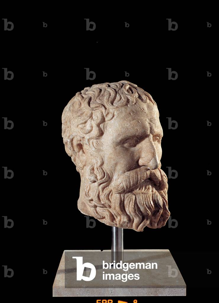Philosopher Portrait (Solon?), 275 - 250 (marble)