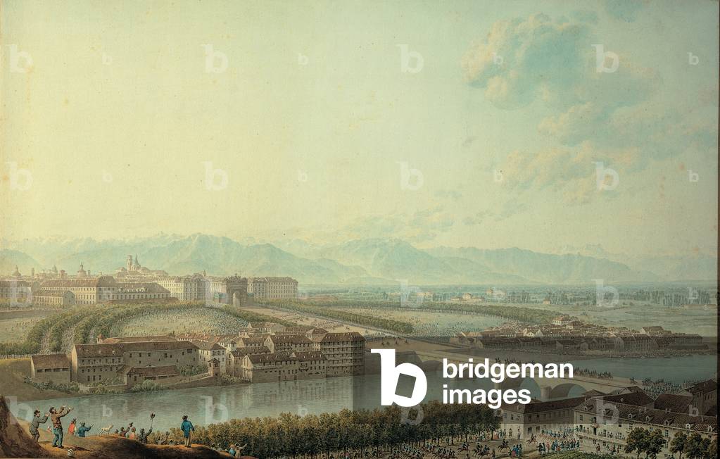 Victor Emmanuel I Enters Turin,